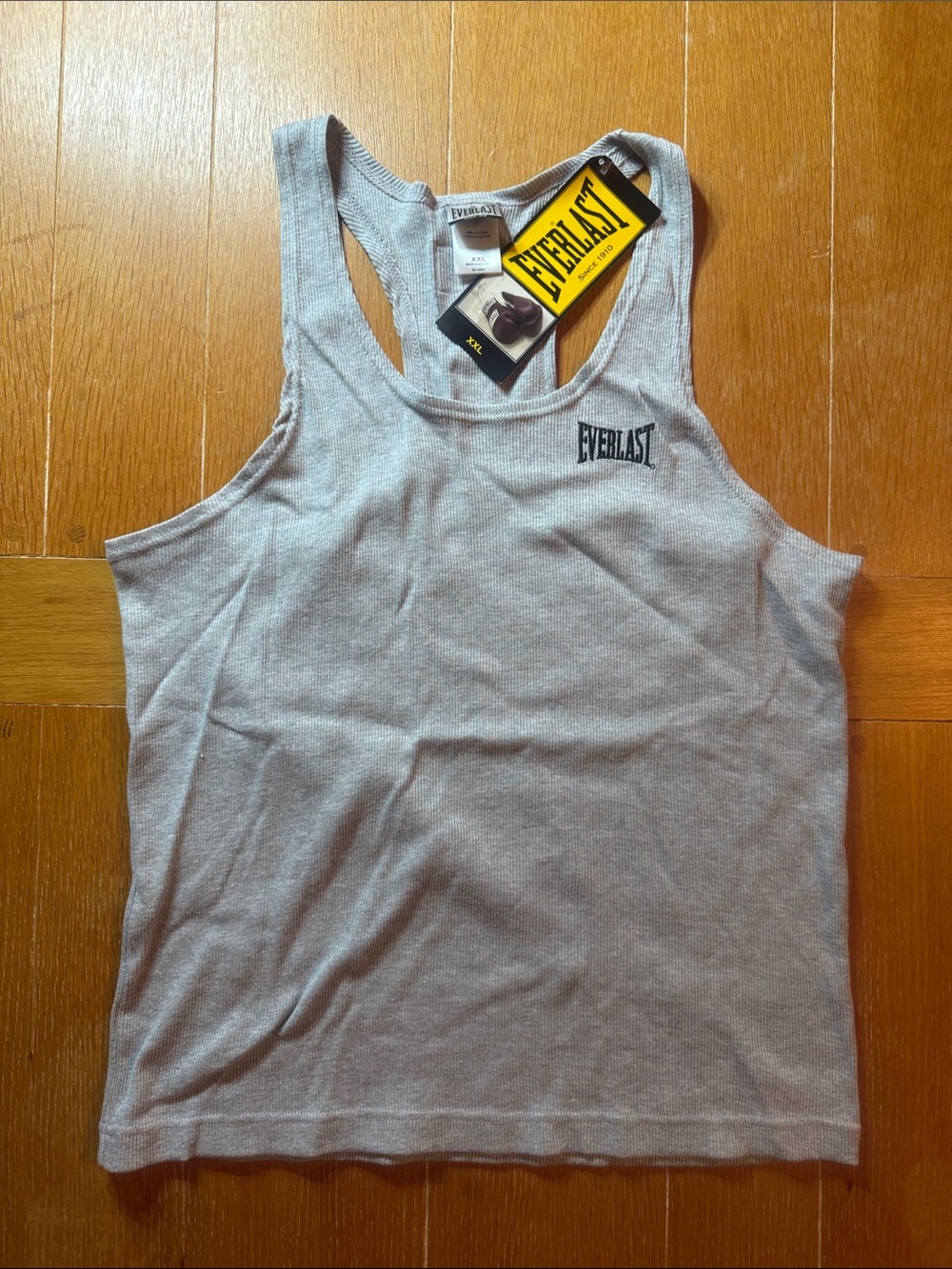 Men’s Everlast Grey Muscle Tank XXL